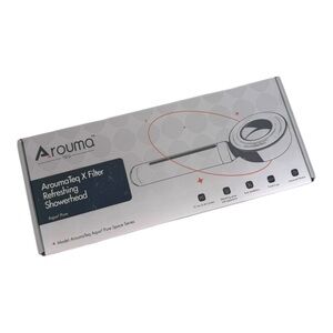 AroumaTeq X Filter Showerhead absolutely new